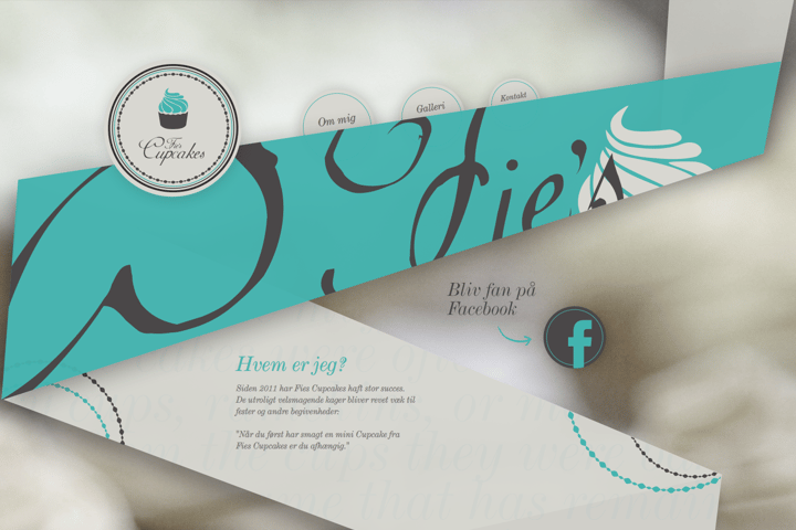 Fies cupcakes website preview